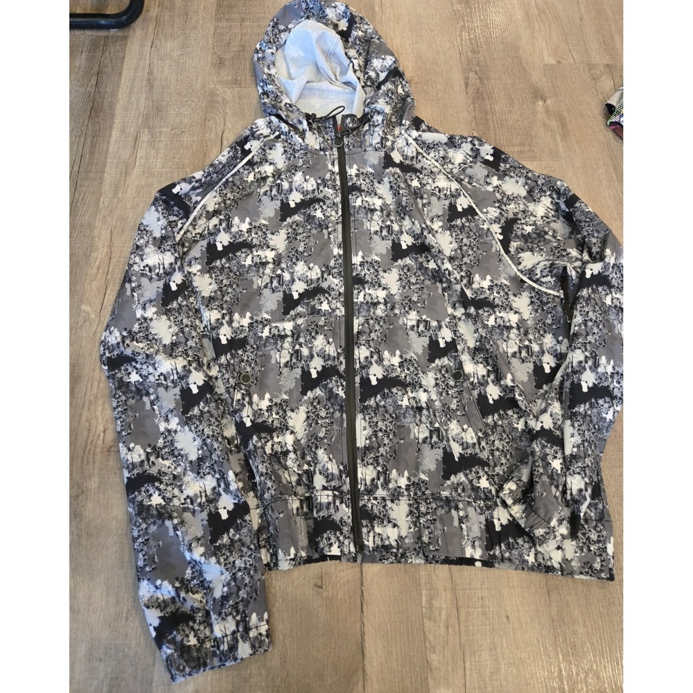 Hunter x Target Windbreaker, Men's Size XXL, White Black, Camouflage, Zip Up